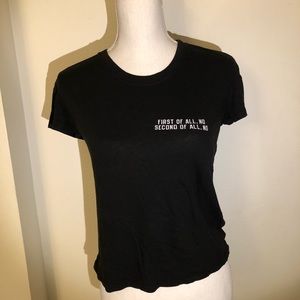 “First Of All, No” Top